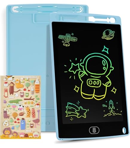 Tavoletta Grafica LCD Damcyer 13 Pollici Per Bambini - Scrittura E Disegno, Pulsante Elimina, Nero - Foto 11