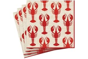 Caspari - Tovagliolini in carta, motivo astici