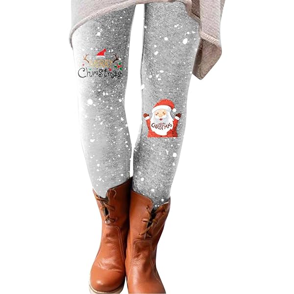 Weihnachten Leggings Damen Weihnachtsstrumpfhose We Produktbild-Vorschau 10