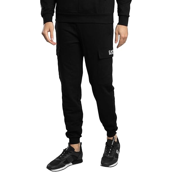 Pantaloni Sportivi Uomo Con Strisce Laterali - Jogger Estivi In Cotone - Foto 8