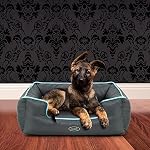 Pecute-Cuccia-Sfoderabile-Cani-Gatti-Adatta-per-Estate-e-Autunno-Cuscino-Rettangolare-in-Tessuto-Oxford-Impermeabile-Lavabile-in-Lavatrice