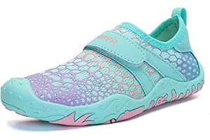 ELAPHURUS Unisex dziecięce sandały trekkingowe, buty trekkingowe dla chłopców i dziewczynek, otwarte sandały na plażę