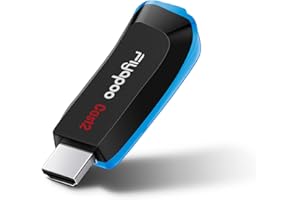 Fiyapoo Wireless Miracast Dongle, 4K Adaptador de TV HDMI Compatible con iOS, Android Phone Pad, Windows, Laptop, DLNA, Airplay Mirror