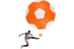 Yotlein Kicker Ball Curve 22 cm, EVA gummi böjd fotboll, fotboll, kurvboll för fotbollsträning, perfekt för fotbollsträning och som present för inomhus- och utomhusbruk