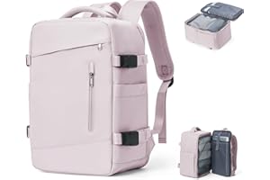 SZLX Mochila Viaje Cabina Avion 40x20x25 Mujer Ryanair Maleta de Cabina Pequeña Mochila Bolsa de Viaje Equipaje de Mano 45x36x20 Easyjet Cabin Bag Mochila Portatil 14 Pulgadas Impermeable Hombre