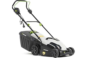 Murray Elektrisk gräsklippare LE380E 2-i-1 – kraftfull 1 600 W/38 cm med 45 l korg för ytor upp till 500 m² – ergonomiskt handtag och överbelastningsskydd