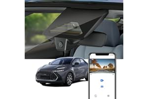 Fitcamx Dashcam 4K Adecuado para Toyota C-HR 2024 2025, OEM Cámara de Coche 2160P UHD Video, WiFi & APP, G-Sensor, Grabación en Bucle, WDR Camara para Coche, Night Vision, Plug & Play, Tarjeta de 64GB
