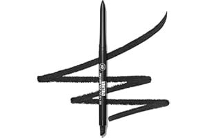 Revlon ColorStay Eyeliner Pencil, Matita Eyeliner Nera No-Transfer e Waterproof, Temperino e Sfumino Incorporati, 201 Black, 0.28g