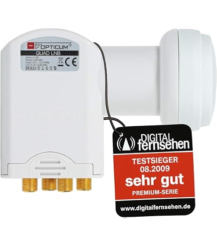 Invacom Twin LNB TWH-031, 40mm Feed, 0,3 DB - Hm-sat