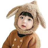 SYGA Baby Hats for Winter Cap,Cute Rabbit Ears Proction Head Hooded for Kids,Toddler Infant for 1-5 Years