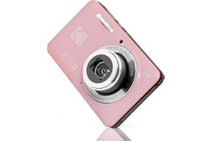 Kodak PixPro Friendly Zoom FZ55 16MP 1080p Full HD Kamera (Pastellrosa) | 5-faches optisch