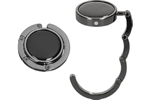 kwmobile Wieszak do torebki na stół (zestaw 2 szt.) - haczyk do torebki na stół - składany wieszak na torebkę - przenośny uchwyt na torbę stołową