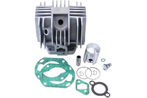 CITOMERX Zylinder Set 50ccm 38mm (40-50km/h) + Dichtung kompatibel mit Hercules Optima/TUNING Prima M 2 3 4 5 Sachs 504 505