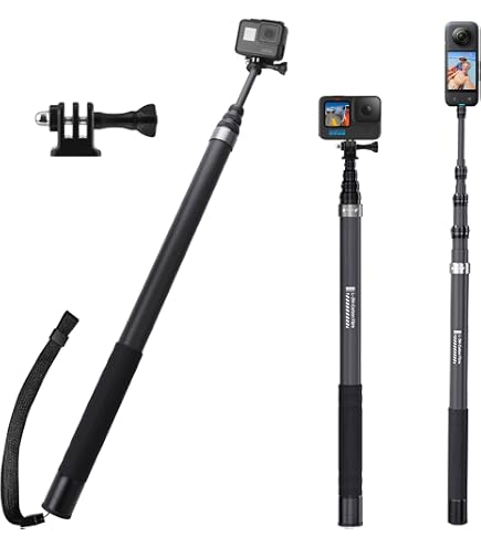 Impugnatura Street Photography Per Insta360 X4/X5 – Manico In Alluminio Con Telecomando Bluetooth Fino A 10m, Design Widescreen