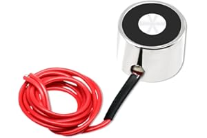 UXNEY Electroimán P20/15 DC 5V 25N 5.5LB/2.5Kg - 20 x 15mm Electroimán redondo