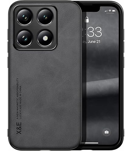 Custodia Magnetica Trasparente Per Xiaomi 14T Pro - Cover Antiurdo In TPU E PC, Ultra Sottile Con Protezione Fotocamera