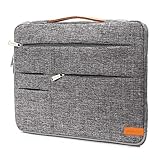 Die Laptoptasche ist kompatibel mit MacBook Pro 17-17.3, Dell Inspiron 17, MSI GS73VR Stealth Pro und den beliebtesten Chromebooks, Ultrabooks, Notebooks (Acer / Asus / Dell / Fujitsu / Lenovo / HP / Windows / iPod / Netbook / Samsung / Sony) / Toshiba usw.); passt möglicherweise nicht auf alle Computer, da die Größen der verschiedenen Modelle unterschiedlich sind.