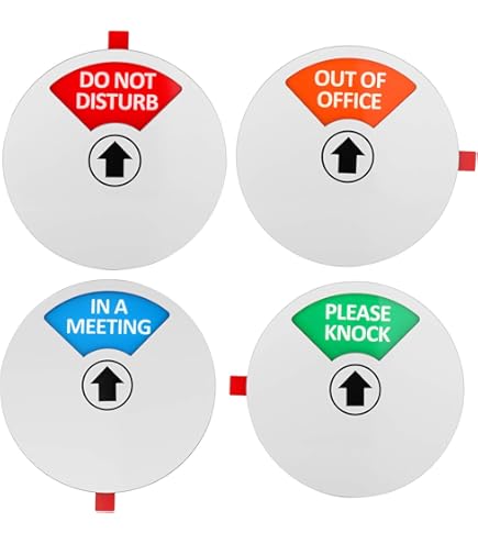 Headline In Use/Vacant Slider Sign - 2.5x10.5 Inch Door Sign For Meeting Rooms | Engraved Plastic With Sliding Cover