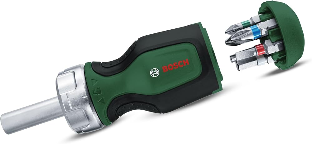 Bosch 1600A027PK Cırcırlı 6 Parça Tornavida