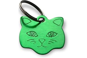 Cat ID Tags, ID Tags for Cats, Cat Name Tags, Engraved Cat ID Tags, Customised Cat ID Tags, Personalised Cat ID Tags, Persona