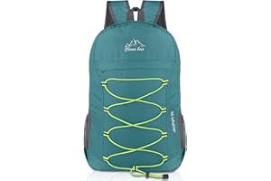 Crenze 25L/35L Lightweight Foldable Backpack, Travel Hiking Waterproof Daypack, Men Women Small Rucksack for Outdoor Camping Mountaineering Walking Cycling Climbing
