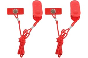 ‎BANAPOY Treadclimber Safety Key, 2 PCs Universal Magnetic Treadmill Key Replacement, Treadclimber Emergency Stop Switch Clip, Magnetic Fitness Treadmill Safety Lock, Treadmill Accessories