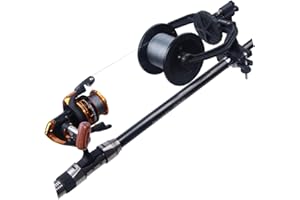 SHADDOCK FISHING Portable Fishing Line Winder - Reel Spooler Spooling Station Baitcast Line Spooling Machine