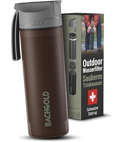 Filtro Acqua Portatile Per Sopravvivenza - Fino A 3000L, 0.01 Micron, Per Escursionismo E Emergenze - Foto 5