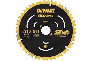 DEWALT DT20432 cirkelsåg trä 210mm x30 24z