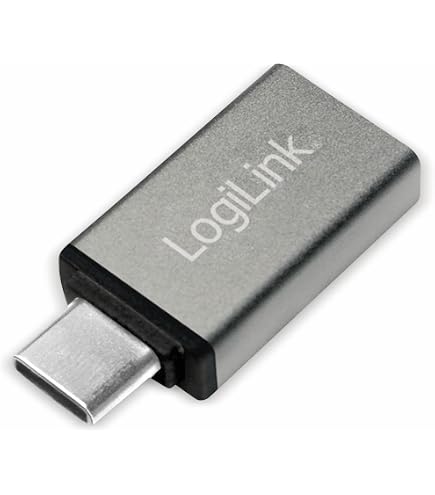 Logitech Logi-Adapter USB-C Auf USB-A – Kompakt, Langlebig, Für EMEA-Markt