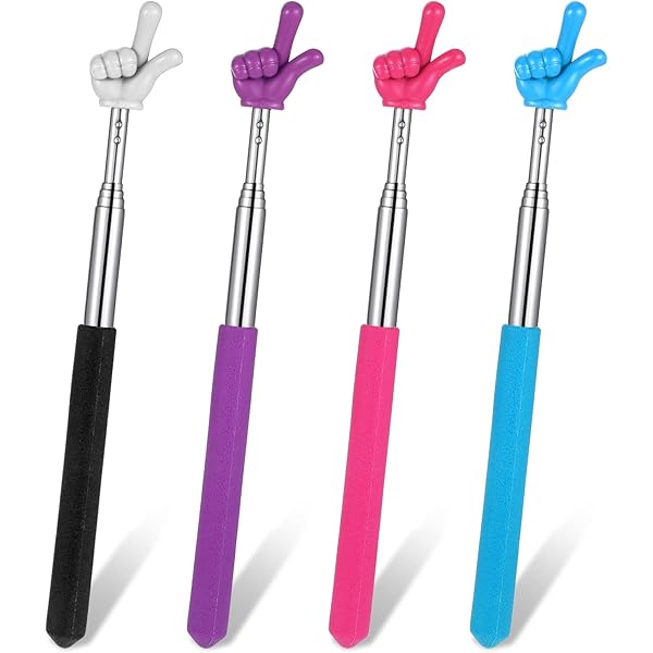 7 Stück Ausziehbare Zeigestäbe - Teleskop Zeiger Für Klassenzimmer & Präsentationen