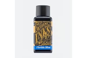 Diamine - Inchiostro per penna stilografica, Florida Blue 30ml