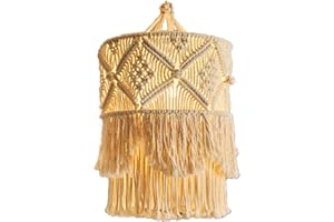 Tiamu Tapiz de Pared Hecho A Mano Pantalla Macramé Boho DecoracióN Tapiz Artesanal con Borlas Tapiz de Fondo para Colgar en La Pared