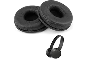 MANTOTO Earpads Cushions Ear Cushions 2 Pack for Sony Headphone 70MM Replacement Ear Pads Compatible with Sony MDR-ZX110 ZX110NC WH-CH500 CH510 CH520 JBL Tune 450BT 500BT 510BT 600BTNC 660NC