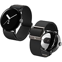 Spigen Lite Fit Strap Kompatibel med Google Pixel Watch 2/1 (2023/2022) - Svart