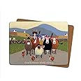 Thomas Joseph Ewe'll Never Walk Alone Large Table Mat by Artist Liverpool - Football - Individual - Anti-slip - Cork-backed Placemat