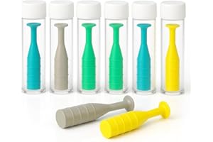 ‎JB WHITE JB White 8 Stück Kontaktlinsensauger für harte Linsen, Kontaktlinsen Pömpel mit Saugnapf für Ortho-K und formstabile Jahreslinsen, Monatslinsen, Kontaktlinsensaugnapf (NUR für Hartlinsen)