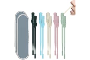 MEIFIYU 10 tagliacapelli nasali a doppio lato manuale per rimozione peli narici