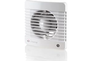 VENTS 100-SILENTA 100 Silent A Bathroom Extractor Fan Energy Saving and Quiet (PIR Detector & Timer)