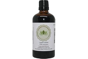 QUALIFIED NATUROPATH - PROFESSIONAL PRACTITIONER PRODUCTS Lugols Iodine Solution 15% - 100ml - with Dripper/Dropper Top