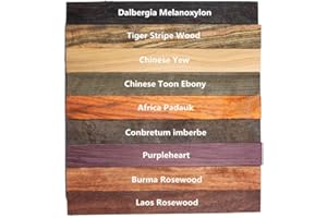 XLIJI Kit di legni misti per progetti fai da te, per creare penne, tappi di bottiglia, ecc.