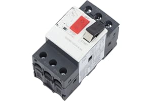 MARHYNCHUS Protection de Court-circuit de Surcharge de Disjoncteur de Moteur de Bâti de Rail de Guide de 35mm pour Diverses Applications de Moteur (GV2-ME14C 6-10A)