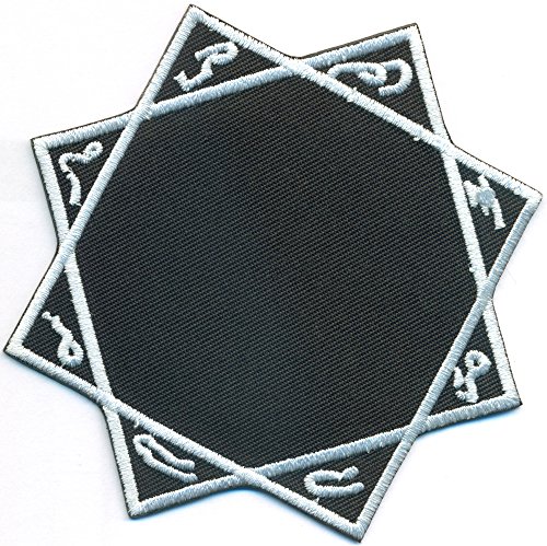 Símbolo de trampa Reaper Paranormal Supernatural Witchcraft Black Magic Hierro en Patch Insignia