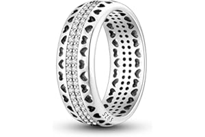 NARMO 925 Sterling Silver Donne Anelli Moon Star Anello Evil Eye Anello Colorato Cubic Zirconia Anello Stackable Vintage Anelli di Dichiarazione per le Donne Dimensione 11.5-19.5