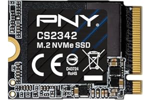 PNY CS2342 M.2 2230 1TB NVMe Gen4 x4 SSD - do 7300 MB/s odczytu i 6000 MB/s zapisu - M230CS2342-1TB-TB
