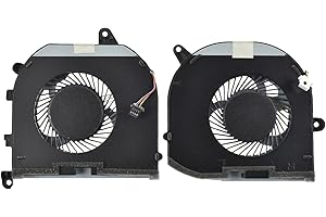 LPUK Replacement CPU & GPU Cooling Fan compatible with Dell XPS 15 9570, Precision 5530