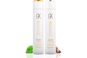 GK HAIR Global Keratin Moisturizing Shampoo & Conditioner Sets 300ml Para cabello teñido, seco, dañado y encrespado Sin parabenos ni sulfatos