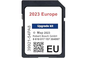 BETTORCAM Tarjeta SD de navegación 2023 SLDA BOSCH SAT NAV MAP compatible con SX4 VITARA SWIFT IGNIS BALENO UK + Europa