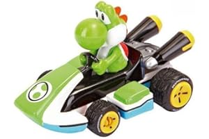 Mario Kart Nintendo Figurine Pull Speed Yoshi, Multicolore (Carrera 9003150193173)
