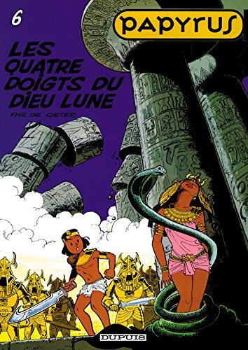 couverture de : Papyrus t6/les quatre doigts du dieu lune